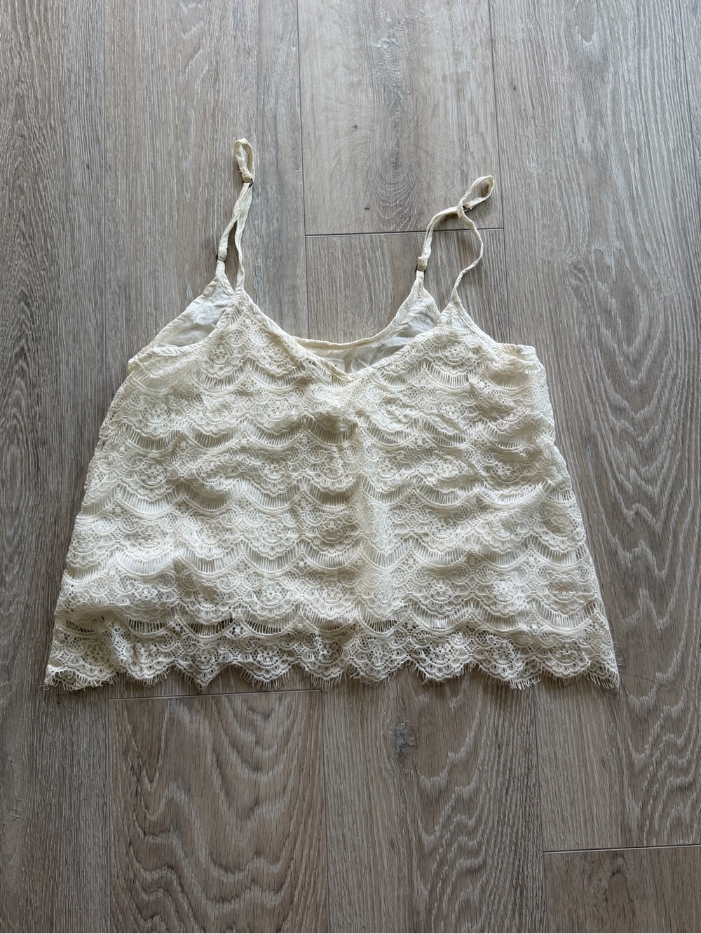 Abercrombie & Fitch Lace Tank Top